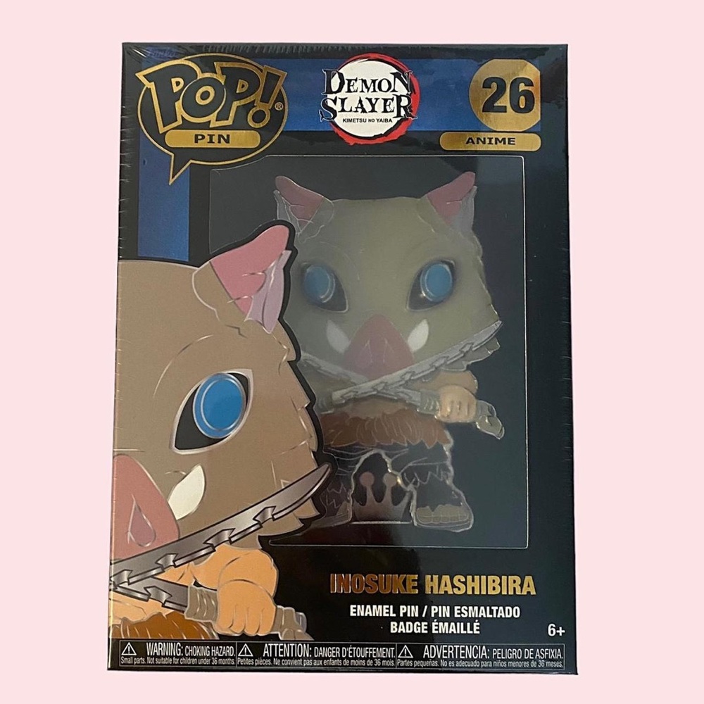 Inosuke Hashibira Funko Pop Pin